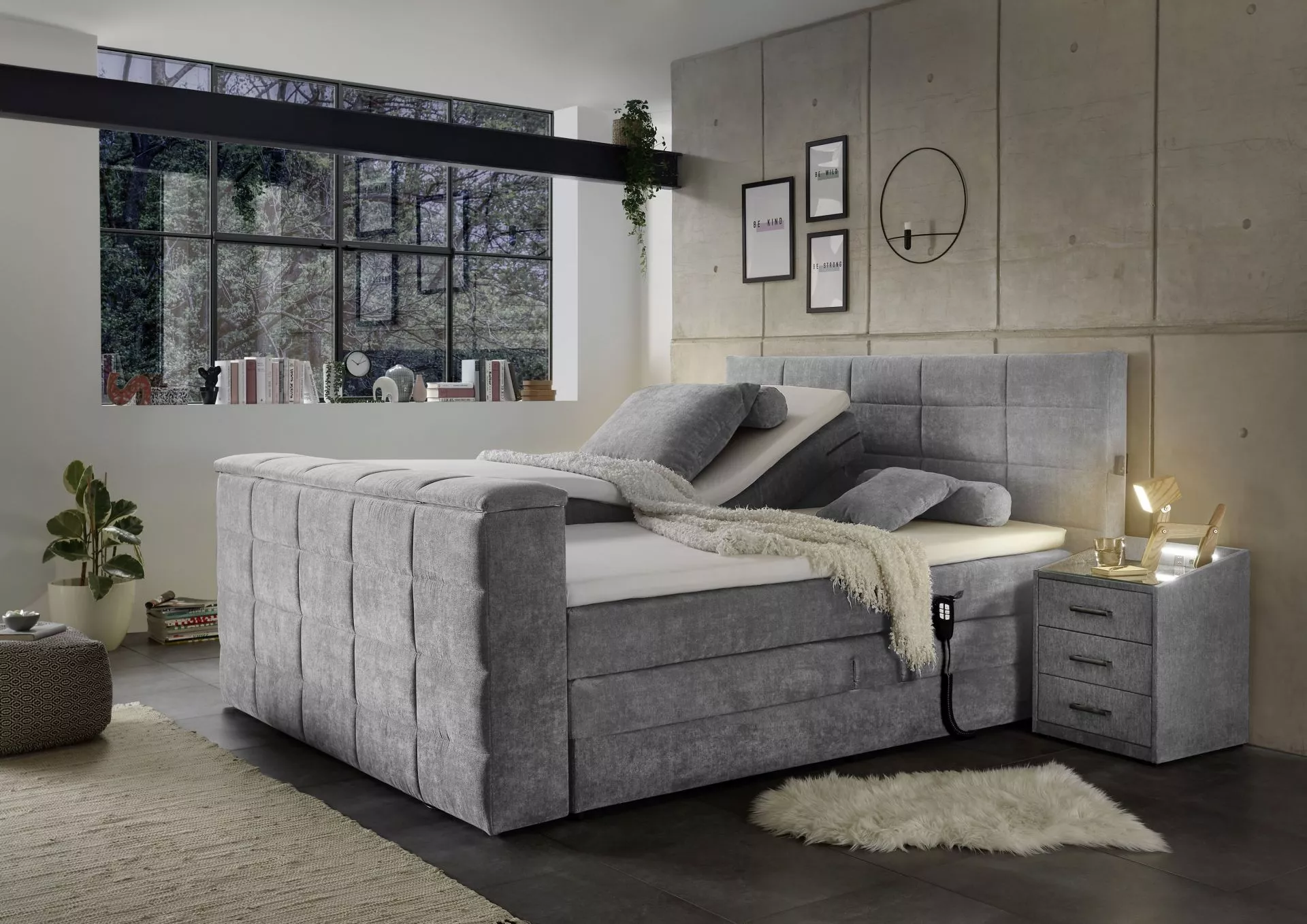 Lit boxspring DENVER 6
